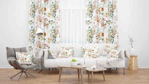 Gardin på tejptryck 127