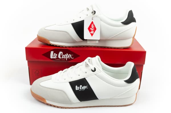 Lee Cooper Memory Pu Herre Hvide [LCW-26-03-4135M] år. 43