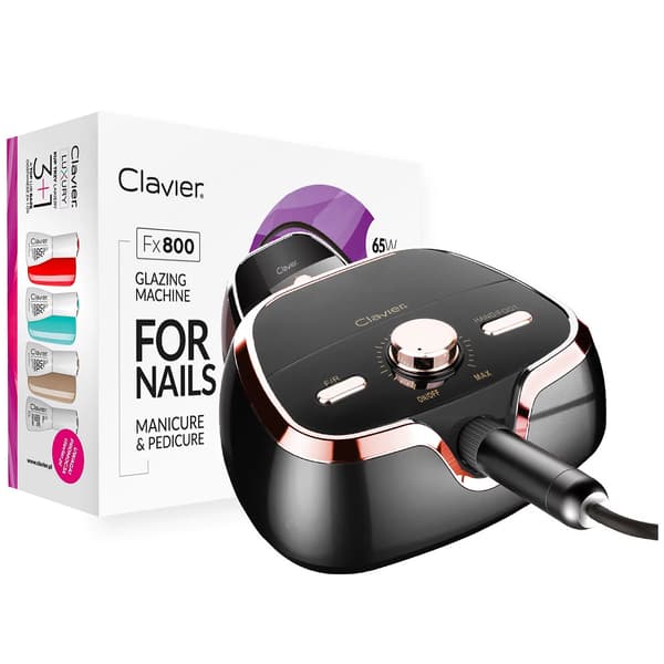 Clavier FX800 Kosmetisk Negleboremaskine Manicure 65W - SORT