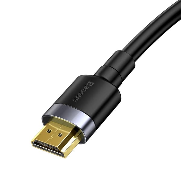 HDMI 2.0 4K 60 Hz 3D 18 Gbps 1m Kabel - Sort