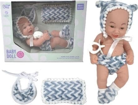 Babydocka med tillbehör 25 cm