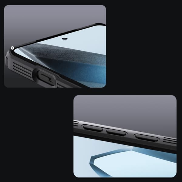 Etui til OnePlus 13, Nillkin-beskyttelse, CamShield Pro, sort