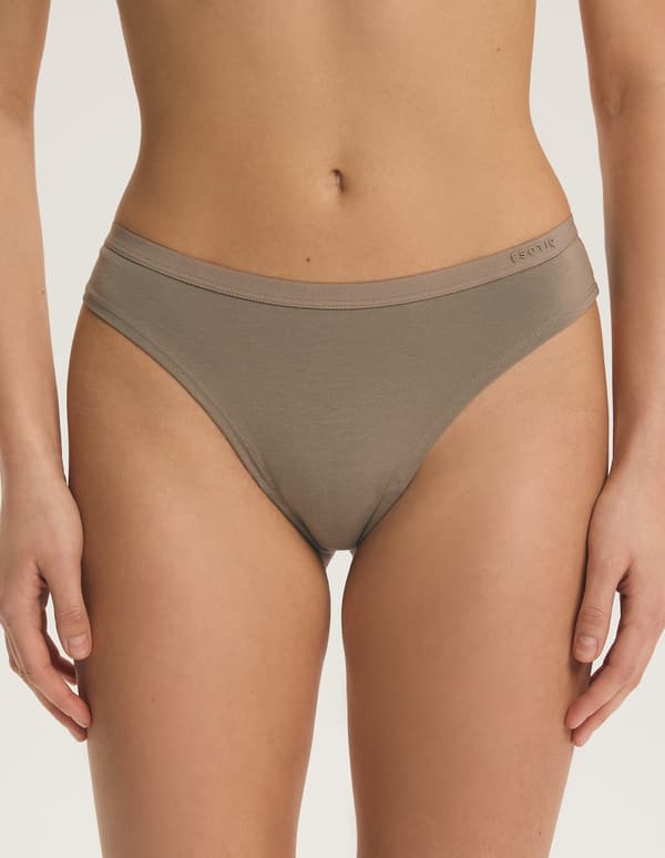 PEGGY-stringit, 3 kpl, Esotiq | pinkki, beige, ruskea M