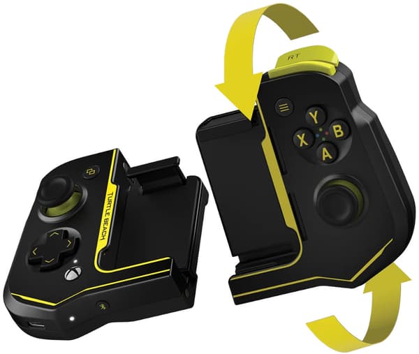 Turtle Beach Recon Atom -ohjain, musta/keltainen