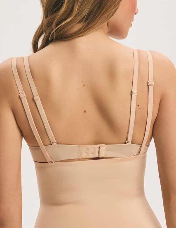 Elastisk Esotiq shaping-slip | sandbeige XXL