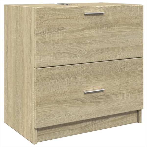 vidaXL håndvaskskab Sonoma eg 59x37x59 cm