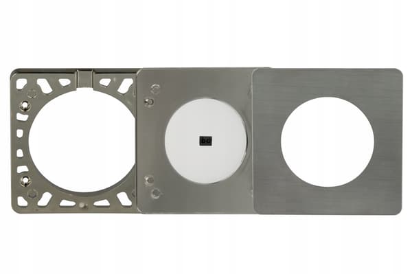 Indbygget LED-møbellampe 3W IR-sensor rustfrit stål 6000K SLL03
