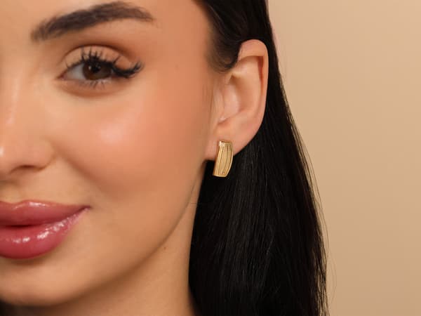 585 guldörhängen eleganta mode plattor snygga dekorativa klassiska