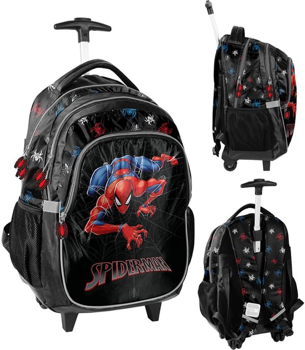 SPIDERMAN RYGSÆK MED HJUL SP26FF-997