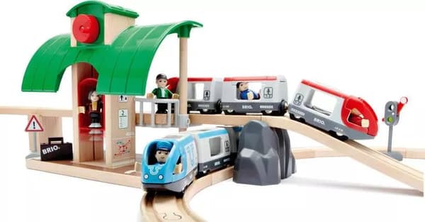 Brio World Stort Passagertogsæt