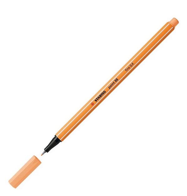 STABILO POINT FINELINER 88/25 LYS ORANGE A'10