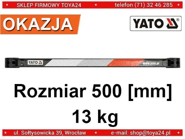 YATO magnetlist för verktygsmontering 500 mm YT-0835