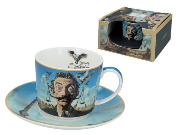 Kop og underkop - inspireret af S. Dalí's maleri (carmani)