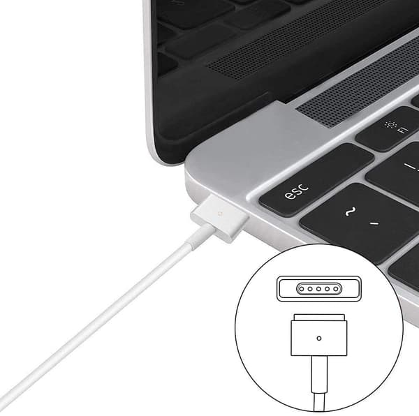 60W strømadapter til Apple Macbook 16.5V 3.65A med Magsafe 2 "T"