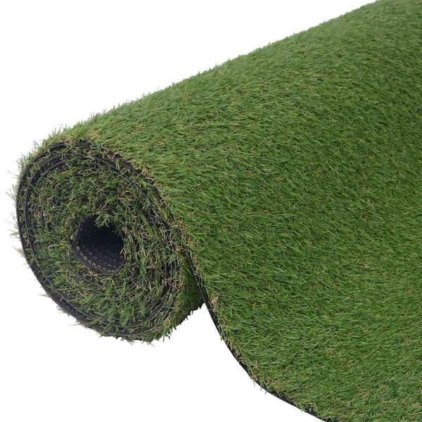 vidaXL Tekonurmi 1,33 x 10 m; 20 mm Vihreä