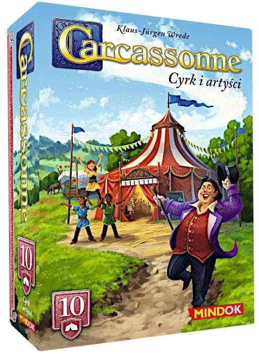 Carcassonne 3 Cirkus och Artister 10:e Upplagan
