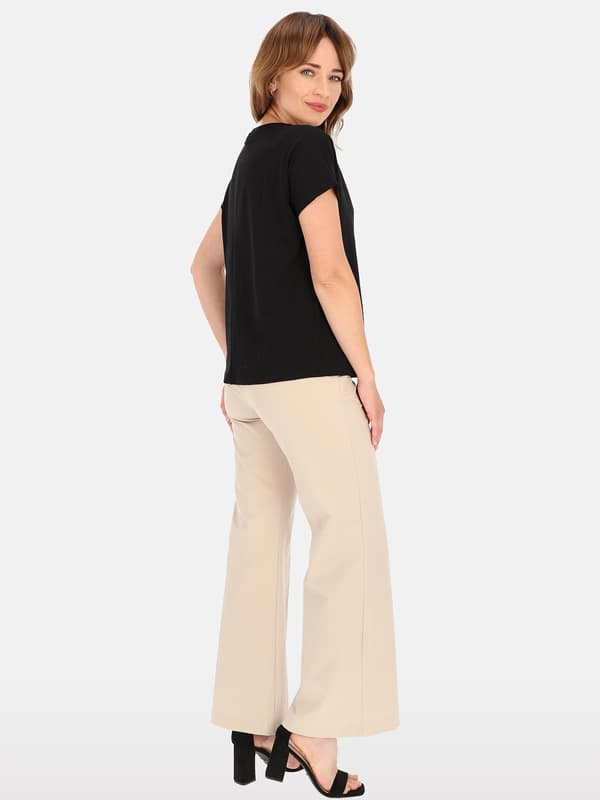 ELEGANT DAMBLUS I BOMULL MED HALSBAND