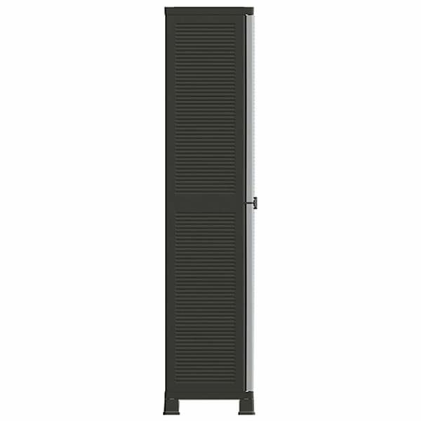 vidaXL Plastskåp, 68x39x171,5 cm