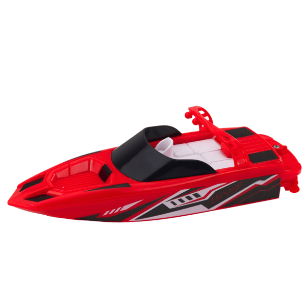 Fjärrstyrd RC Motorbåt Vit och Röd 15cm