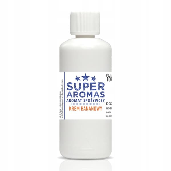 Superaromas Banankräm Livsmedelssmak 100 ml