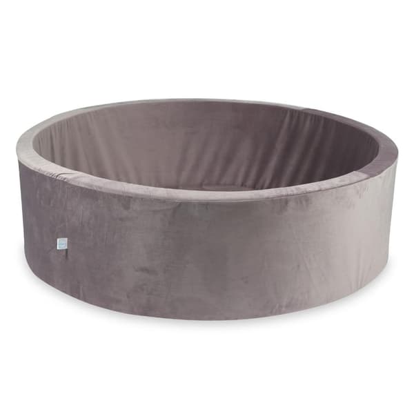 Tør pool 130x40 fløjls lilla uden bolde
