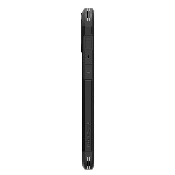 Spigen Tough Armor MagSafe -kotelo iPhone 16:lle, musta