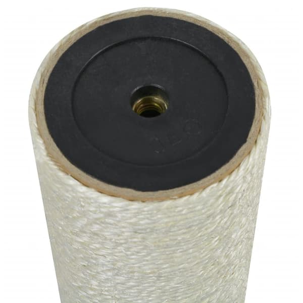 vidaXL kradsetræ til katte 8 x 20 cm, 10 mm, beige