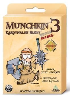 Munchkin 3 kardinalfejl BLACK MONK
