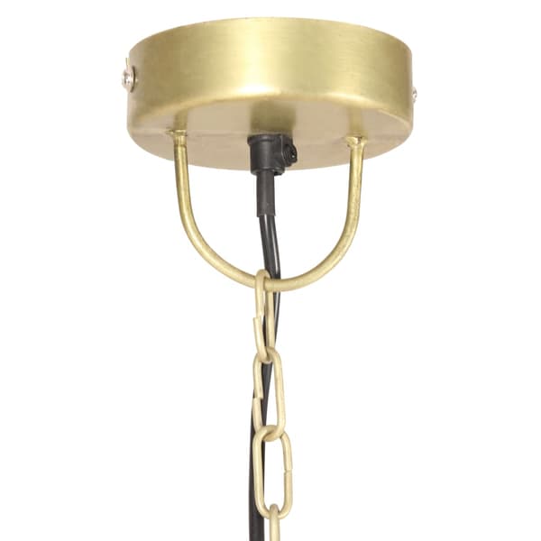 vidaXL industriel pendellampe, 25 W, messing, rund, 41 cm, E27