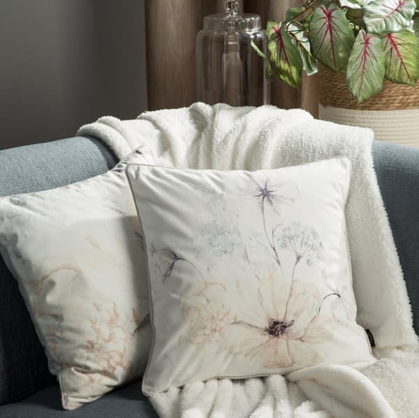Örngott SAMMETS/127 45x45 blommor