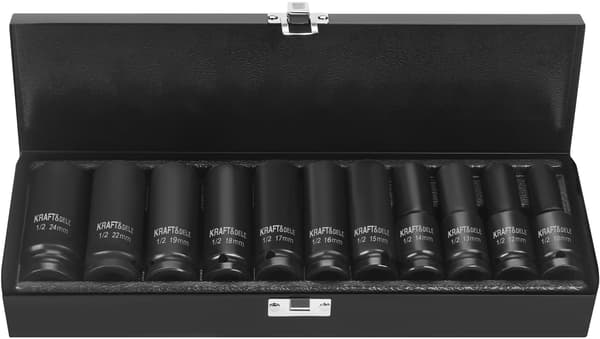 Krafthylsor 1/2" 11 st KD11869