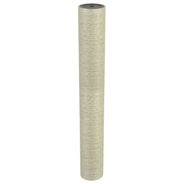 vidaXL kradsetræ til katte, 8x60 cm, 8 mm, beige