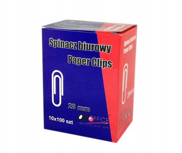 Runt kontorsgem 28mm OK Office 1000 stycken