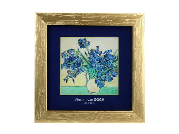 Carmani, billede - VAN Gogh/Iriser, guldramme