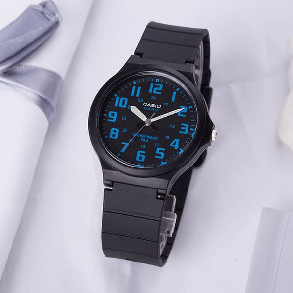 Herreklocka CASIO MW-240-2B (zd166d) - Klassisk + Låda