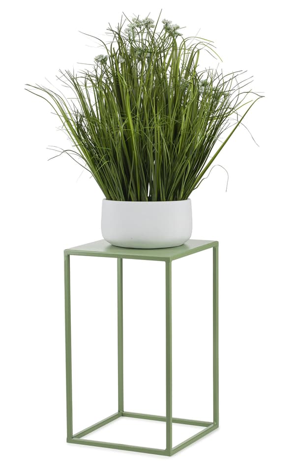 Grøn stående blomsterfod 40 cm