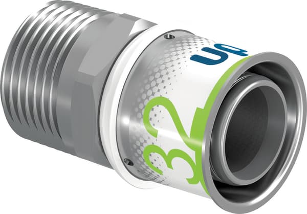 32-R1"MT Uponor S-Press Plus hangängad anslutning