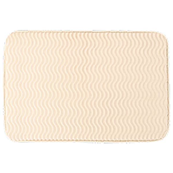 Beige Brazi badeværelsestæppe 40x60cm
