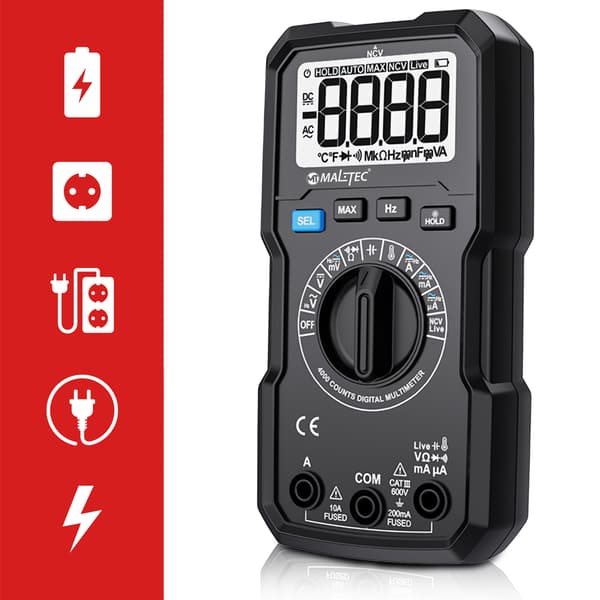 MalTec MasterMultimeter Strömmätare + Kablar