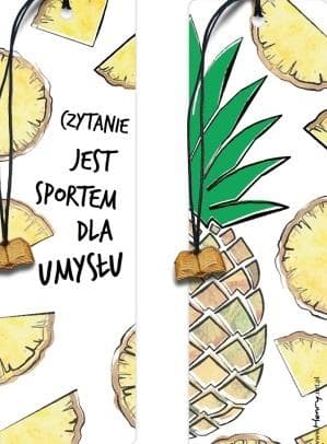 Bokmärke - Ananas