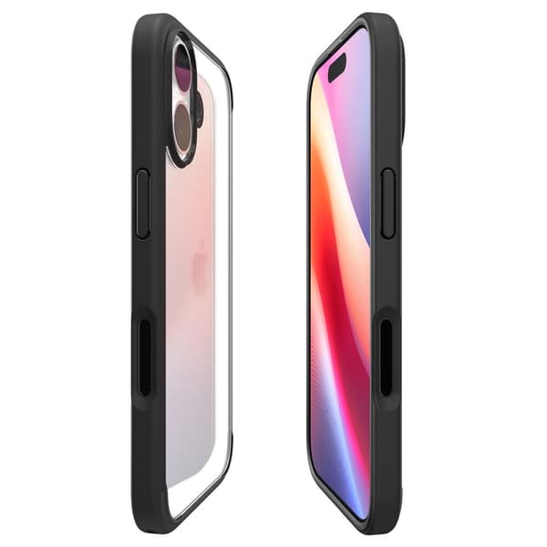 Bagcover til iPhone 17 Ultra Hybrid - mat sort