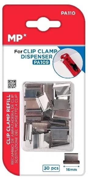 Metalpapirclips 30 stk.