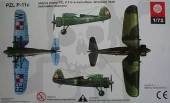 PLS046 PZL P-11c Łaciata 3