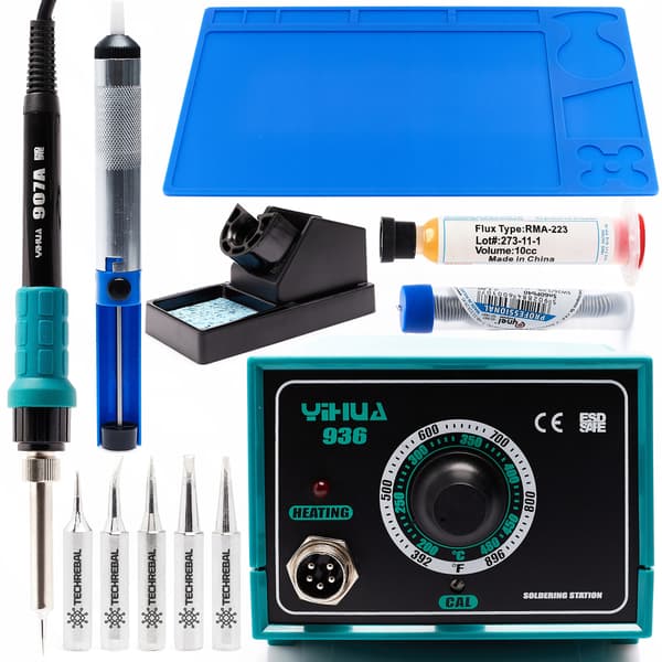 Yihua 936 LED loddestation + KIT-2022-1