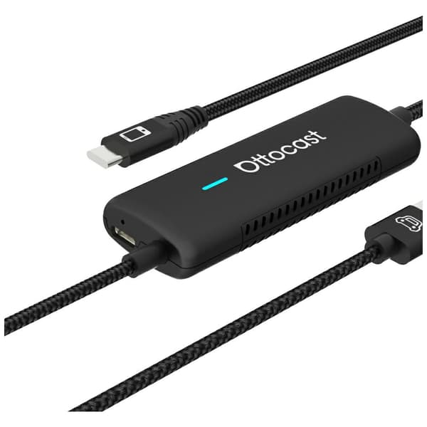 Ottocast CA450-T Mirror Touch CarPlay Biladapter Sort