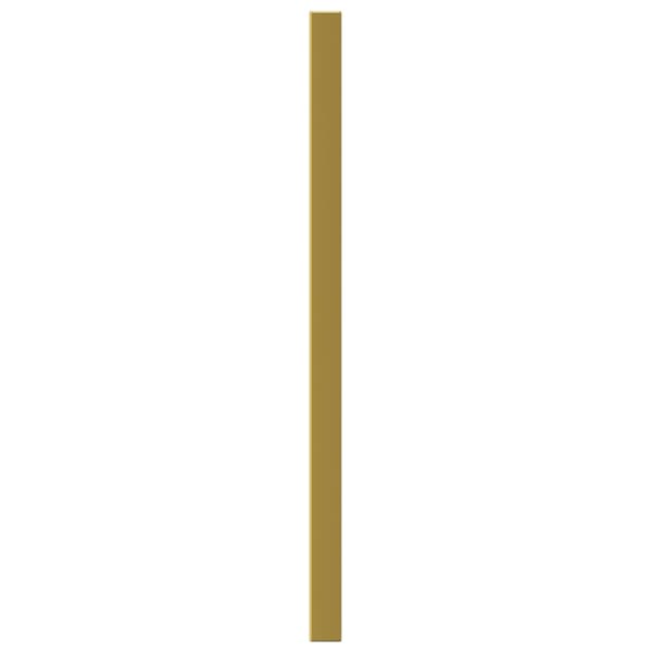 vidaXL skabsgreb, 20 stk., guld, 224 mm, rustfrit stål