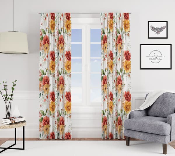 Gardin på tape print 129