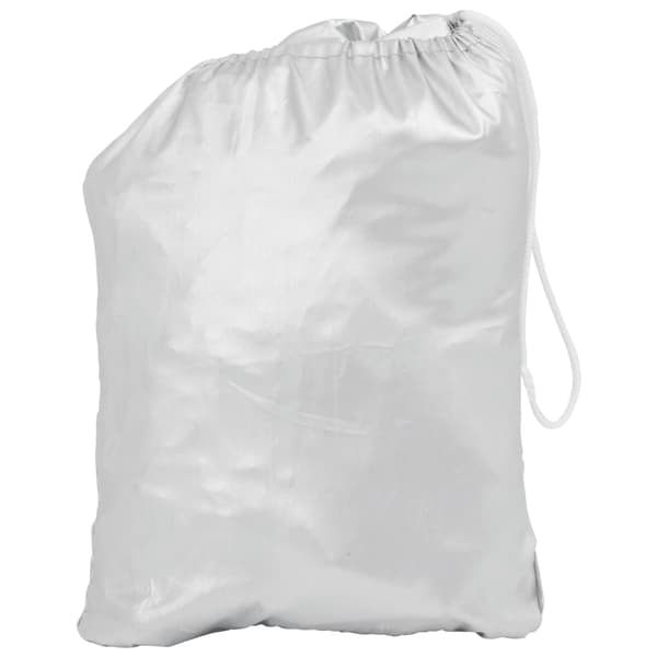 vidaXL Biltakskydd med krokar Silver M