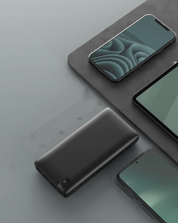 Powerbank A ADDTOP 26800 mAh sort