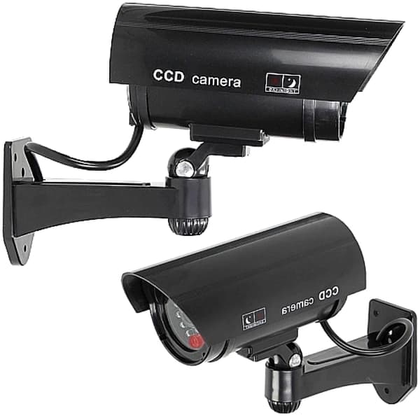 Trådløst Dumpy CCTV Overvågningskamera Batteri LED